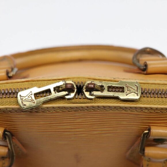 LOUIS VUITTON Epi Alma Hand Bag Yellow - Picture 12 of 16